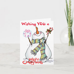 MERRY CHRISTMAS EN HAAR NIEUW JAAR!!!! FEESTDAGEN KAART