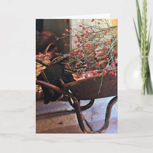 ** MERRY CHRISTMAS EN HAPPY NEW YEAR** KAART (Voorkant)