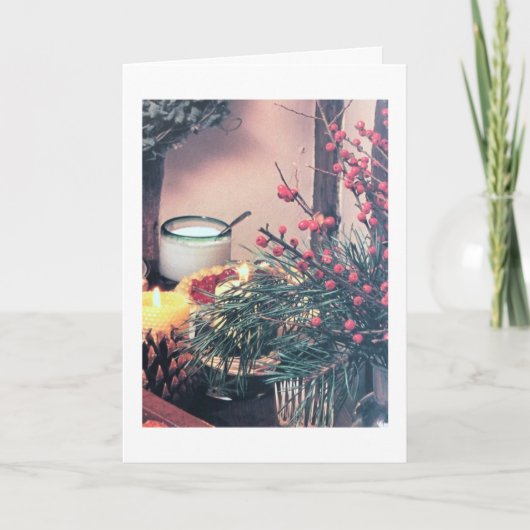 *MERRY CHRISTMAS* en *HAPPY NEW YEAR* Kaart (Voorkant)