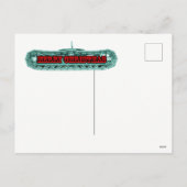 MERRY CHRISTMAS EXPLOITANT VAN DE ENGINEER-CRANE FEESTDAGENKAART (Achterkant)