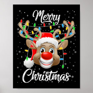 Merry Christmas Family Matching Mannen Vrouwen Jon Poster