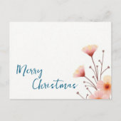 Merry Christmas Family Nieuwjaarsboodschap Briefkaart (Voorkant)