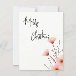 Merry Christmas Family Nieuwjaarsboodschap Briefkaart