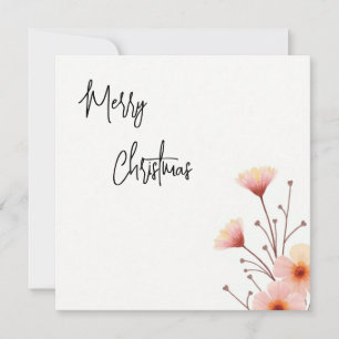 Merry Christmas Family Nieuwjaarsboodschap Feestdagenkaart