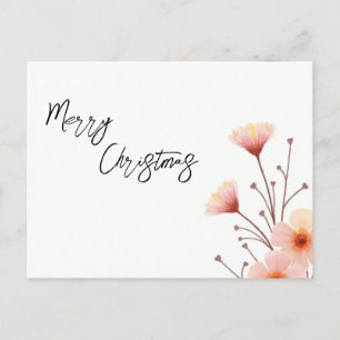 Merry Christmas Family Nieuwjaarsboodschap Feestdagenkaart