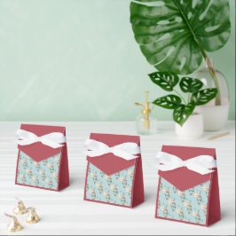 Merry Christmas Favor Box – Festive Ornament Bedankdoosjes