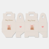 Merry Christmas Favor Boxes Bedankdoosjes (Ongevouwen)