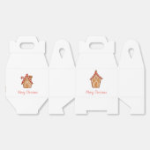 Merry Christmas Favor Boxes Bedankdoosjes (Ongevouwen)