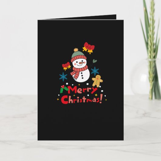 Merry Christmas! Feestdagen Kaart (Voorkant)