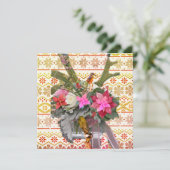 Merry Christmas! Feestdagenkaart (Staand voorkant)