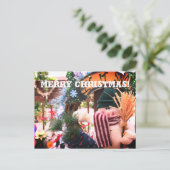 Merry Christmas! Feestdagenkaart (Staand voorkant)