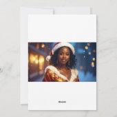 MERRY CHRISTMAS FEESTDAGENKAART (Achterkant)