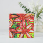 Merry Christmas! Feestdagenkaart (Staand voorkant)