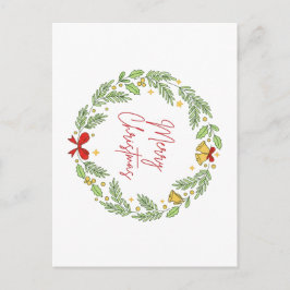 Merry Christmas Feestdagenkaart