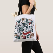 Merry Christmas Festive & Heartfelt  Tote Bag (Dichtbij)