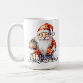 Merry Christmas Festive Little Santa Claus Koffiemok