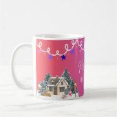 Merry Christmas Festive Mug Koffiemok (Links)