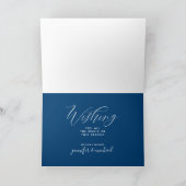 MERRY CHRISTMAS | Fijne feestdag midden eeuw Moder Feestdagen Kaart (Binnen)