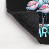 Merry Christmas Flamingo Squad Trocal Style  Muismat (Hoek)