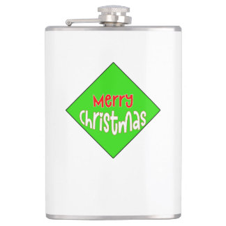 Merry Christmas Flask – Festive Holiday Gift Heupfles