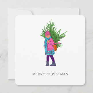 Merry Christmas - Flat Card