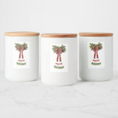 Merry Christmas Food Label Voedselcontainer Etiket (Flessen)