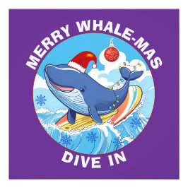 Merry Christmas Foto Afdruk