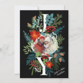 MERRY CHRISTMAS Foto Feestdagenkaart (Voorkant)