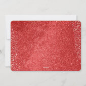 MERRY CHRISTMAS Foto Feestdagenkaart (Achterkant)