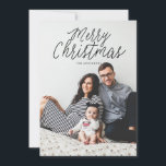 MERRY CHRISTMAS foto kerstmis wenskaart Feestdagenkaart<br><div class="desc"></div>