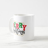 Merry Christmas Framed Design-80716 Koffiemok (Voorkant links)