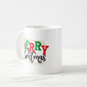 Merry Christmas Framed Design-80716 Koffiemok (Voorkant links)