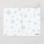 Merry Christmas | French bulldog   Briefkaart (Achterkant)