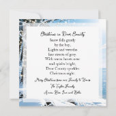 Merry Christmas from Door County, Wisconsin Kaart (Achterkant)