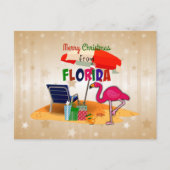 Merry Christmas from Florida Briefkaart (Voorkant)