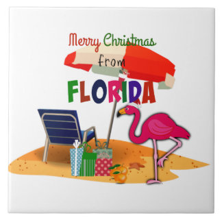 Merry Christmas from Florida Tegeltje