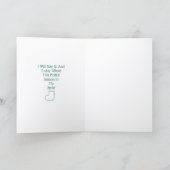 Merry Christmas from My Fox Hole! Feestdagen Kaart (Binnen)