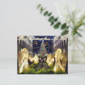 Merry Christmas from New York Feestdagenkaart (Staand voorkant)