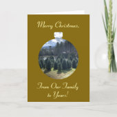 Merry Christmas from Our Family to Yours, Card Kaart (Voorkant)