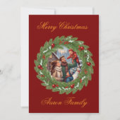 Merry Christmas From Our Family to Yours! Photo Gr Kaart (Voorkant)