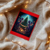 Merry Christmas from Our Little Dragon Nest Feestdagen Kaart