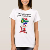 Merry Christmas from South Africa T-shirt (Voorkant)