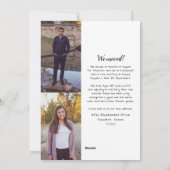 Merry Christmas from Texas We've Moved Feestdagenkaart (Achterkant)