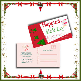 Merry Christmas from the Anderson Family Informatiekaartje