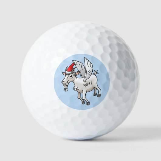 Merry Christmas from The Flying Goat Golfballen (Voorkant)