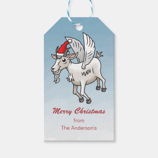 Merry Christmas from The Goat Cadeaulabel (Voorkant)