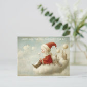 Merry Christmas from Your North Pole Elf | Cute Feestdagenkaart (Staand voorkant)