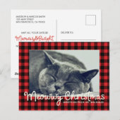 Merry Christmas Fun Typography | Afbeelding Feestdagenkaart (Voorkant / Achterkant)