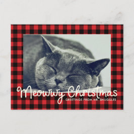 Merry Christmas Fun Typography | Afbeelding Feestdagenkaart