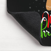 Merry Christmas Funny Gingerbread Cookie Baking Ch Muismat (Hoek)